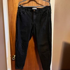 Wit & Wisdom black jeans. Lots of stretch. Very comfy.